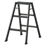 アルミ 踏み台　３段　ブラック