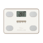 タニタ　体組成計フィットスキャン　ナチュラルホワイト　ＦＳー１０２ＷＨ