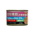 ペット工房 認知機能の健康維持 缶 チキン&ツナ 野菜入り 160g