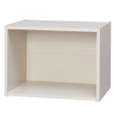 アイリス　カラーボックス　ＣＢボックス　１段　ＣＸ－１　オフホワイト