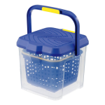 かしこいバケツ　１７Ｌ　クリアーブルー