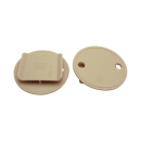 ダンクリップ　ベージュ　２個入