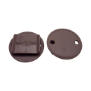 ダンクリップ　ダークブラウン　２個入