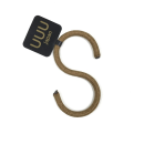 Ｓ字フック　１０ｃｍ　コヨーテブラウン　ＵＵＵ－０１９７