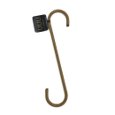 Ｓ字フック　２０ｃｍ　コヨーテブラウン　ＵＵＵ－０１９９