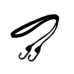 フラットゴム　ブラック　１９ｍｍ×１ｍ