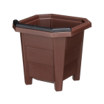 花と野菜のプランター　３００型　ブラウン