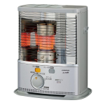 コロナ　ポータブル 石油ストーブ　木造～７畳 / コンクリート～９畳　シルバー　ＳＸ－２４２４Ｙ（Ｓ）