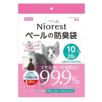 ニオレスト　ペールの防臭袋　猫用　２０Ｌ　１０枚