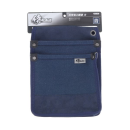 高儀　侍BLACK　帆布電工腰袋　大　青色　ＳＲＢ－３２ＢＵ