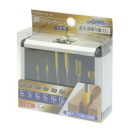 高儀　EARTH MAN　超硬トリマ・ルータービット　６本組　ＴＲＢＳ－１