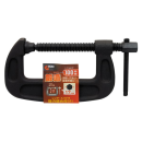 高儀　GISUKE　鍛造　Ｃ型クランプ　ブラック　１００ｍｍ