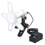 EARTH MAN　充電式 防雨型LEDクリップライト　３０Ｗ　咲灯　ＣＬＴ－３０ＳＬｉＡ