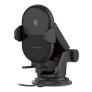 Qi自動開閉ホルダー　手帳対応　キャパシタ付　 吸盤取り付け　ＫＷ－３０