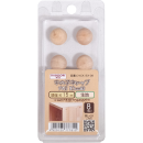 木製きの子キャップ　１５ｍｍ　生地