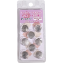 アンティークキャップ　シルバー　８個入