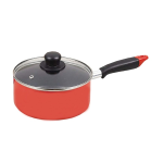 ニューフォア　ふっ素加工　ＩＨ対応　ガラス蓋付　片手鍋１８ｃｍ　ＨＢー８０５１