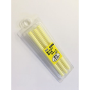 祥碩堂　書いたあとに消せるチョーク　替え芯３本組　蛍光　イエロー