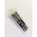 祥碩堂　書いたあとに消せるチョーク　替え芯３本組　黒