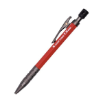 朱雀　建築用シャープペン　２.０ｍｍ 硬芯　赤　本体