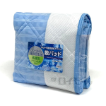 ひんやり強冷感＆メッシュ　敷パッド　シングルサイズ　ブルー