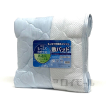 もっちり冷感＆メッシュ　敷パッド　シングルサイズ　ブルー