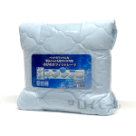 のびのびフィットシーツ　シングルサイズ　ブルー