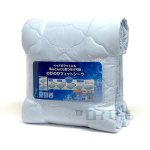 のびのびフィットシーツ　ダブルサイズ　ブルー