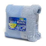 両面仕様　さらさら 接触冷感 肌ふとん　セミダブルサイズ　ネイビー