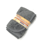 高密度フランネル 枕パッド ダークグレー