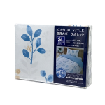 カジュアルスタイル 寝具カバー ３点セット　リトルフラワー柄　ＳＬ（シングルロング）ＢＬ