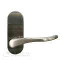 ＧＭレバー空錠小判座　シルバー　ＴＸ－１Ｋ０２－ＷＢ