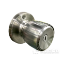 ＣＯＷ　間仕切りチューブラ錠　室内用　シルバー　２６１－ＭＬ　ＢＳ６０