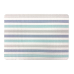 お風呂マット　ボーダーＢＬ　６０×８５ｃｍ