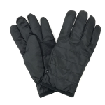 紳士手袋　ナイロンキルティング　すべり止加工付　クロ