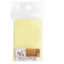 Ｎ's ふせん紙　15×50ｍｍ　イエロー　100枚×5冊入　NSF-16T