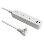 トップランド PD20W スマートコードタップ 3個口 2m ホワイト TPD20-WT
