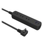 トップランド PD20W スマートコードタップ 3個口 2m ブラック TPD20-BK