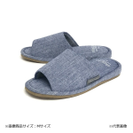 サイズが選べるスリッパムジ　ブルー　Ｍ