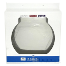 ステンレスミラー　丸型　４５０ミリ　ポール式　ブラウン