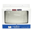 ステンレスミラー　角型　４００×３００ミリ　ポール式　ブラウン