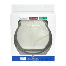 ステンレスミラー　丸型　３００ミリ　スタンド式　ブラウン