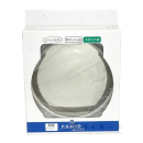 ステンレスミラー　丸型　３００ミリ　スタンド式　ホワイト