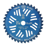 ツムラ　刈払機用チップソー　Ｆ型 ハイパー　２３０×３６Ｐ