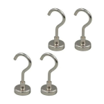 ファイン　強力ネオジム　マグネット　フック　４個組