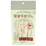 ＦＡＤ　国産牛皮ガム　フラットロール　６０ｇ