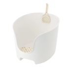 ラプレ　壁高ネコトイレ　ホワイト