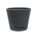 リッチェル　ボタニー　ミディポット　１２型　ダークグレー