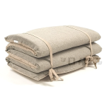 ロングクッション　ブロード　ベージュ