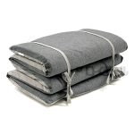 ロングクッション　ブロード　グレー